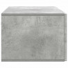 Szafka RTV montowana na ścianie Betonowy szary 98 x 41 x 30 cm