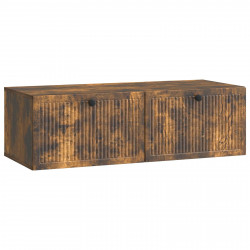 Szafka RTV montowana na ścianie Dąb wędzony 98 x 41 x 30 cm