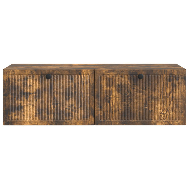 Szafka RTV montowana na ścianie Dąb wędzony 98 x 41 x 30 cm