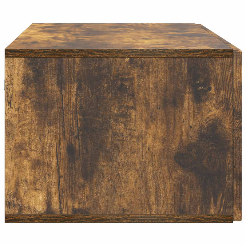 Szafka RTV montowana na ścianie Dąb wędzony 98 x 41 x 30 cm