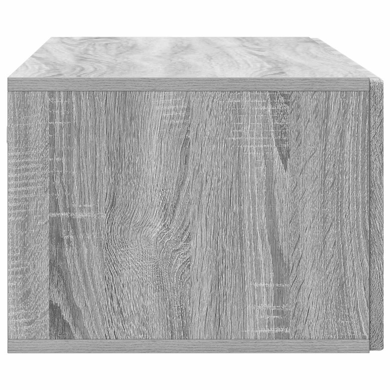Szafka RTV montowana na ścianie Szary Sonoma 98 x 41 x 30 cm