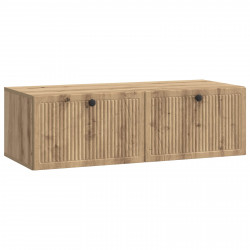 Szafka RTV montowana na ścianie Dąb artisan 98 x 41 x 30 cm