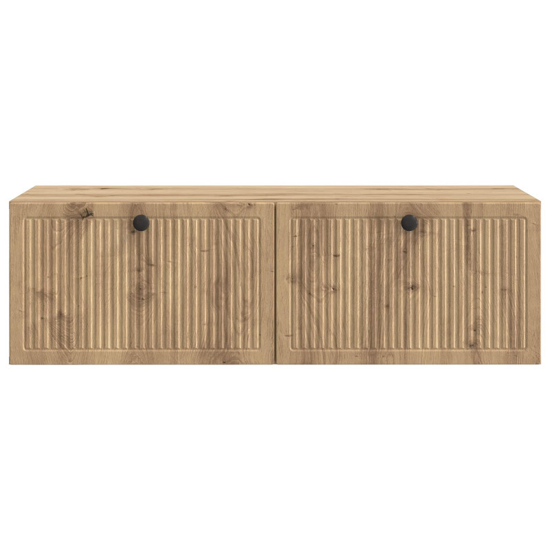 Szafka RTV montowana na ścianie Dąb artisan 98 x 41 x 30 cm