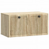 Szafka RTV montowana na ścianie dąb Sonoma 59,5 x 31 x 30 cm