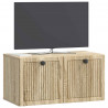 Szafka RTV montowana na ścianie dąb Sonoma 59,5 x 31 x 30 cm