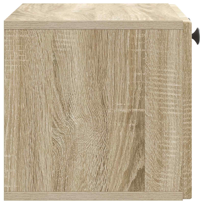 Szafka RTV montowana na ścianie dąb Sonoma 59,5 x 31 x 30 cm