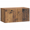 Szafka RTV montowana na ścianie Stare drewno 59,5 x 31 x 30 cm