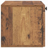 Szafka RTV montowana na ścianie Stare drewno 59,5 x 31 x 30 cm