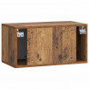 Szafka RTV montowana na ścianie Stare drewno 59,5 x 31 x 30 cm