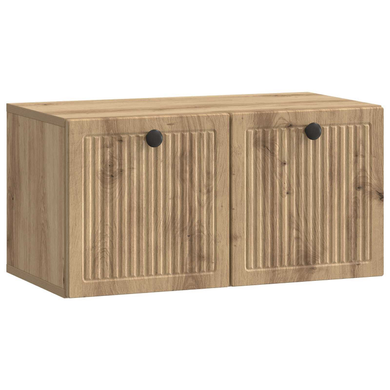 Szafka RTV montowana na ścianie Dąb artisan 59,5 x 31 x 30 cm