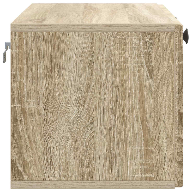 Szafka RTV montowana na ścianie dąb Sonoma 78,5 x 31 x 30 cm
