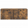 Szafka RTV montowana na ścianie Dąb wędzony 78,5 x 31 x 30 cm
