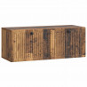 Szafka RTV montowana na ścianie Stare drewno 78,5 x 31 x 30 cm