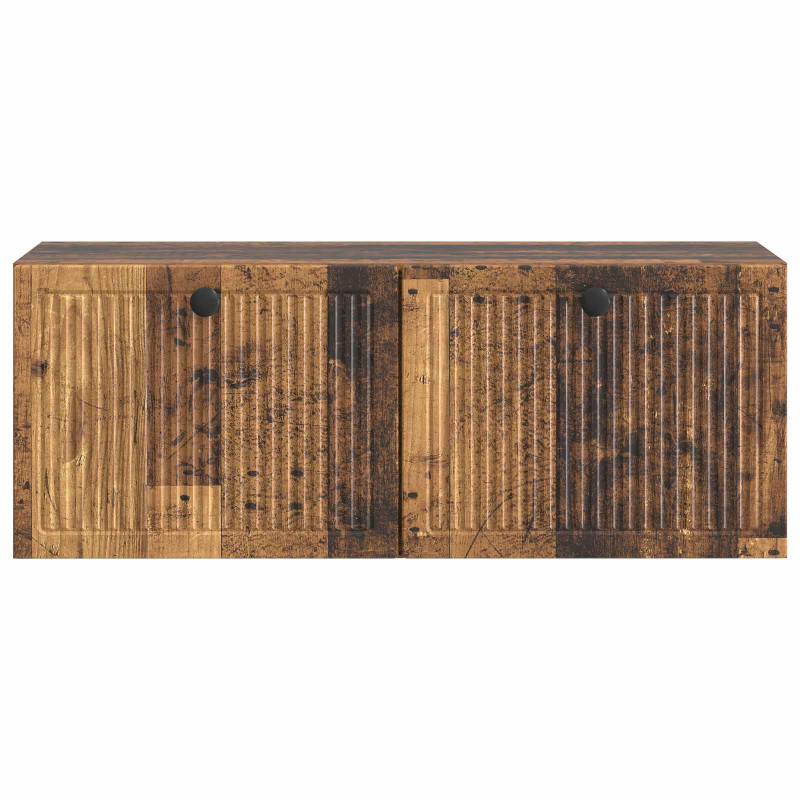 Szafka RTV montowana na ścianie Stare drewno 78,5 x 31 x 30 cm