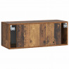 Szafka RTV montowana na ścianie Stare drewno 78,5 x 31 x 30 cm