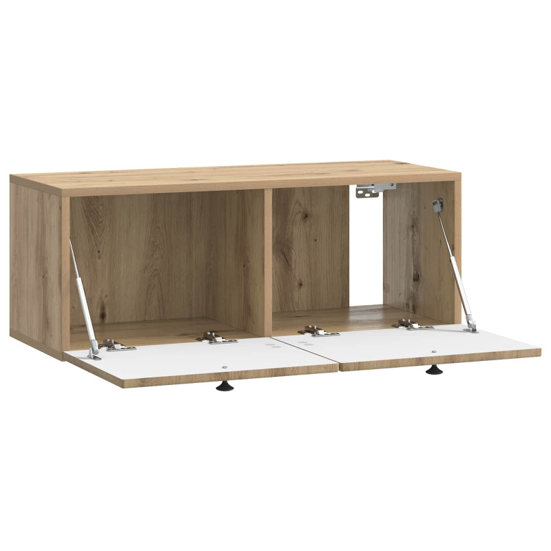 Szafka RTV montowana na ścianie Dąb artisan 78,5 x 31 x 30 cm