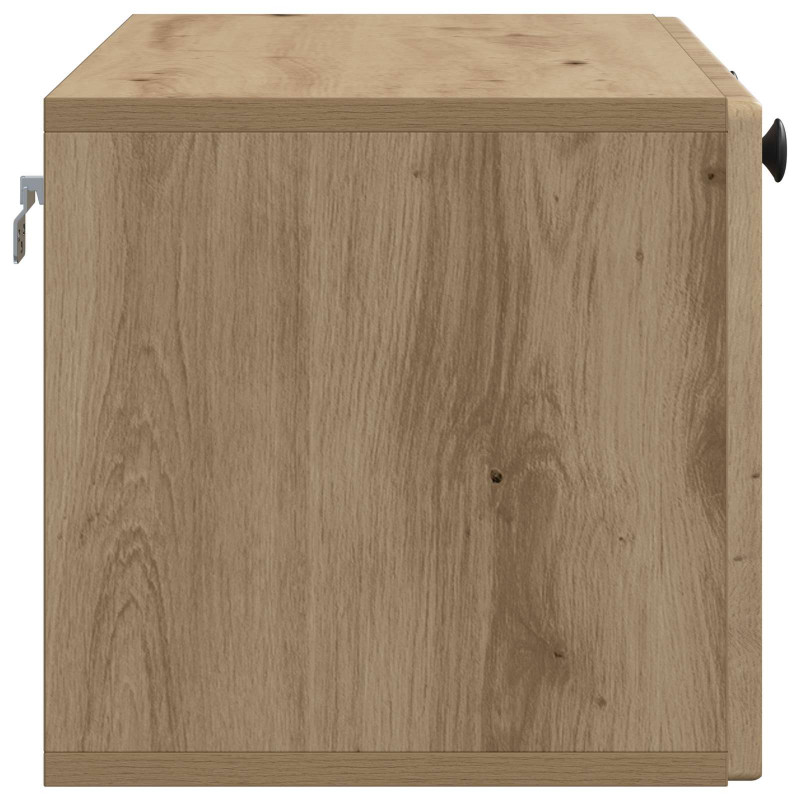Szafka RTV montowana na ścianie Dąb artisan 78,5 x 31 x 30 cm