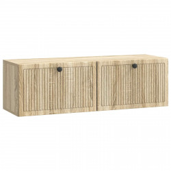 Szafka RTV montowana na ścianie dąb Sonoma 98 x 31 x 30 cm