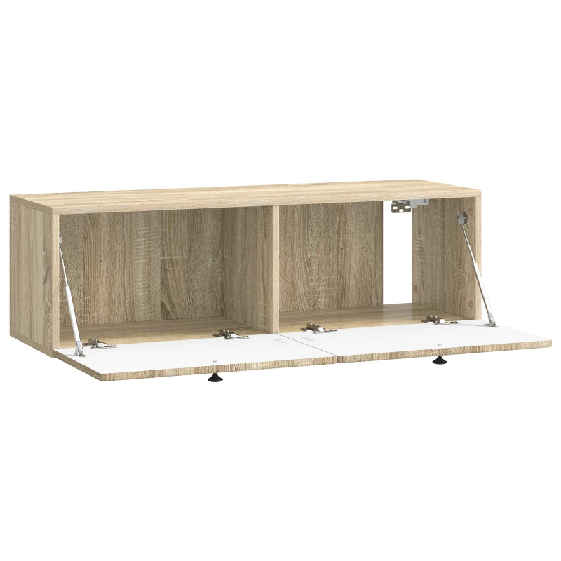 Szafka RTV montowana na ścianie dąb Sonoma 98 x 31 x 30 cm