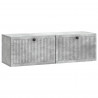 Szafka RTV montowana na ścianie Betonowy szary 98 x 31 x 30 cm