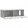 Szafka RTV montowana na ścianie Betonowy szary 98 x 31 x 30 cm
