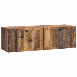 Szafka RTV montowana na ścianie Stare drewno 98 x 31 x 30 cm