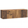 Szafka RTV montowana na ścianie Stare drewno 98 x 31 x 30 cm