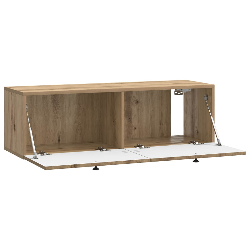 Szafka RTV montowana na ścianie Dąb artisan 98 x 31 x 30 cm