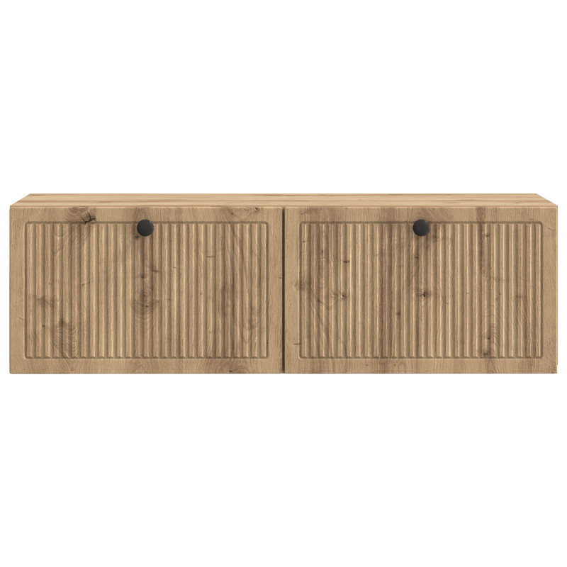 Szafka RTV montowana na ścianie Dąb artisan 98 x 31 x 30 cm