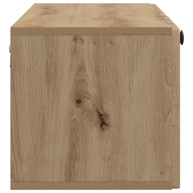 Szafka RTV montowana na ścianie Dąb artisan 98 x 31 x 30 cm