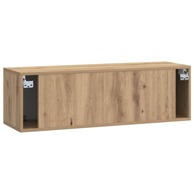 Szafka RTV montowana na ścianie Dąb artisan 98 x 31 x 30 cm