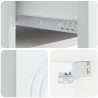 Wisząca Szafka Nocna z szufladą 2 pcs Biały 33 x 34,5 x 20 cm