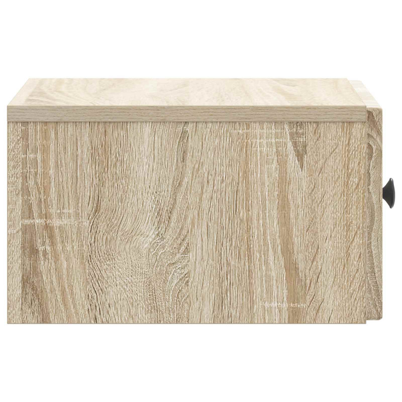Wisząca Szafka Nocna 2 pcs dąb Sonoma 33 x 34,5 x 20 cm