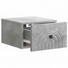 Wisząca Szafka Nocna Betonowy szary 33 x 34,5 x 20 cm