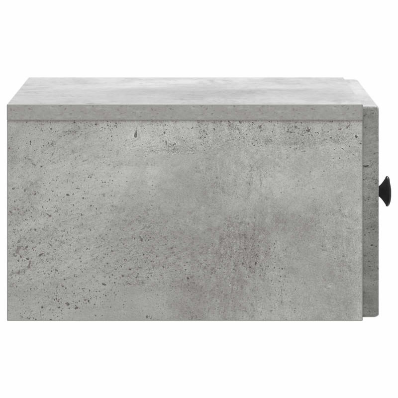 Wisząca Szafka Nocna 2 pcs Betonowy szary 33 x 34,5 x 20 cm