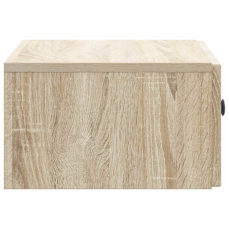 Wisząca Szafka Nocna 2 pcs dąb Sonoma 49 x 34,5 x 20 cm