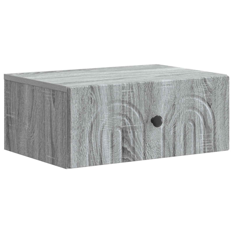 Wisząca Szafka Nocna 2 pcs Szary Sonoma 49 x 34,5 x 20 cm