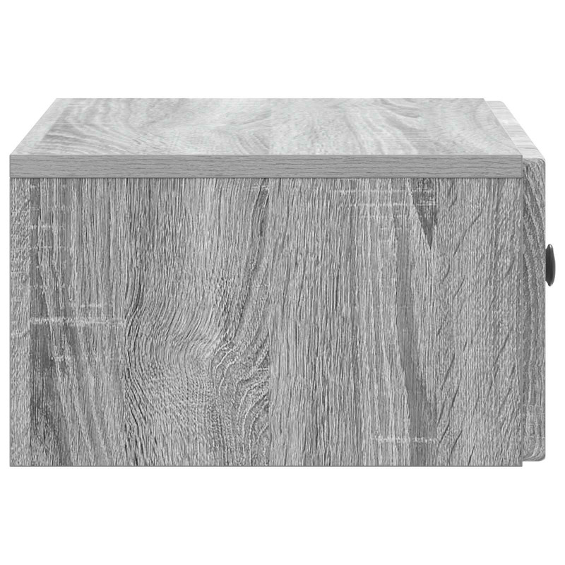Wisząca Szafka Nocna 2 pcs Szary Sonoma 49 x 34,5 x 20 cm