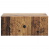 Wisząca Szafka Nocna 2 pcs Stare drewno 49 x 34,5 x 20 cm