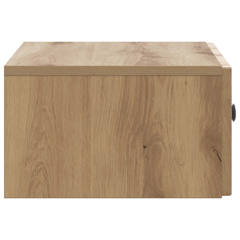 Wisząca Szafka Nocna 2 pcs Dąb artisan 49 x 34,5 x 20 cm