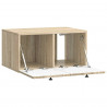 Szafka RTV montowana na ścianie dąb Sonoma 59,5 x 41 x 30 cm