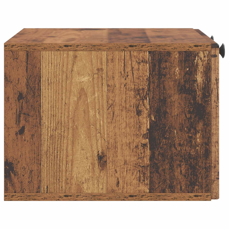 Szafka RTV montowana na ścianie Stare drewno 59,5 x 41 x 30 cm
