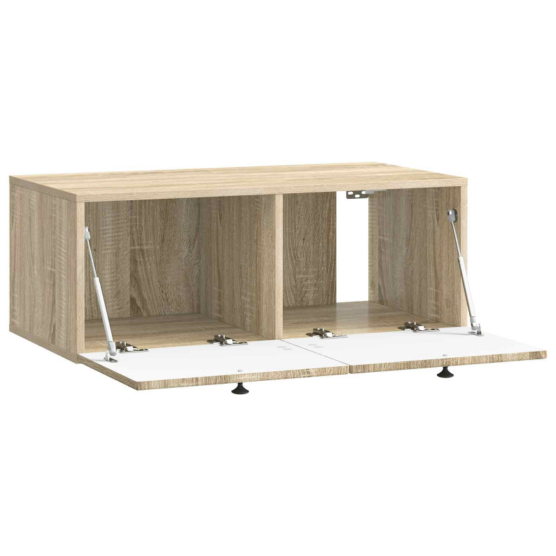 Szafka RTV montowana na ścianie dąb Sonoma 78,5 x 41 x 30 cm