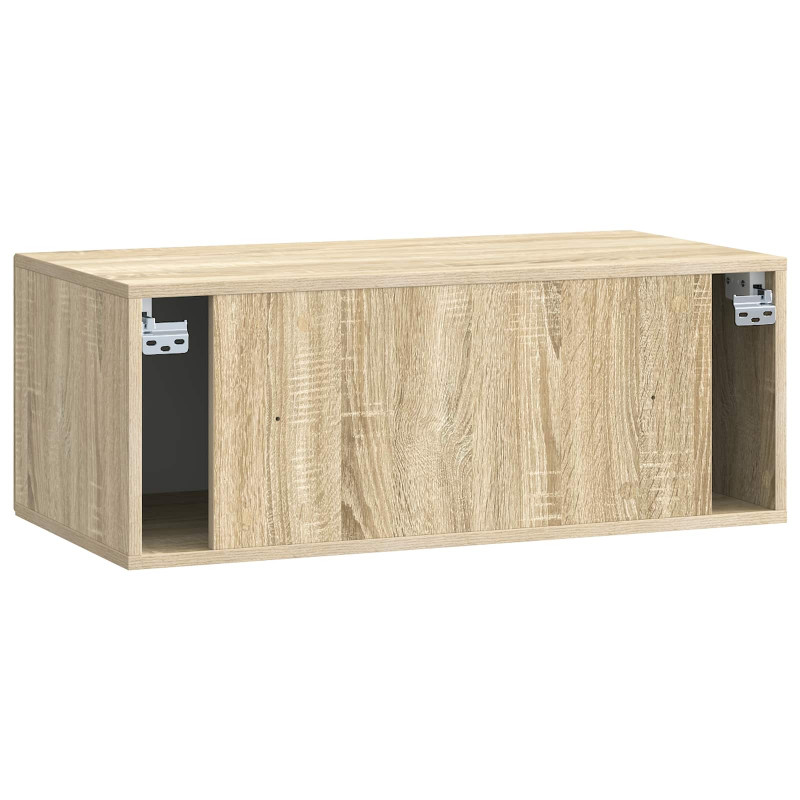 Szafka RTV montowana na ścianie dąb Sonoma 78,5 x 41 x 30 cm