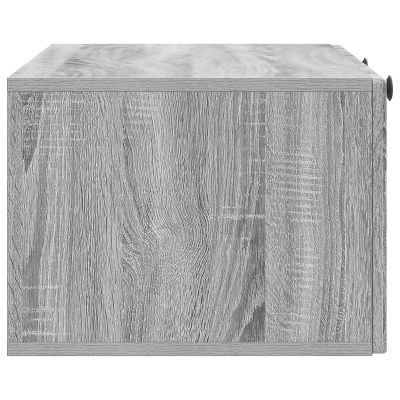 Szafka RTV montowana na ścianie Szary Sonoma 78,5 x 41 x 30 cm