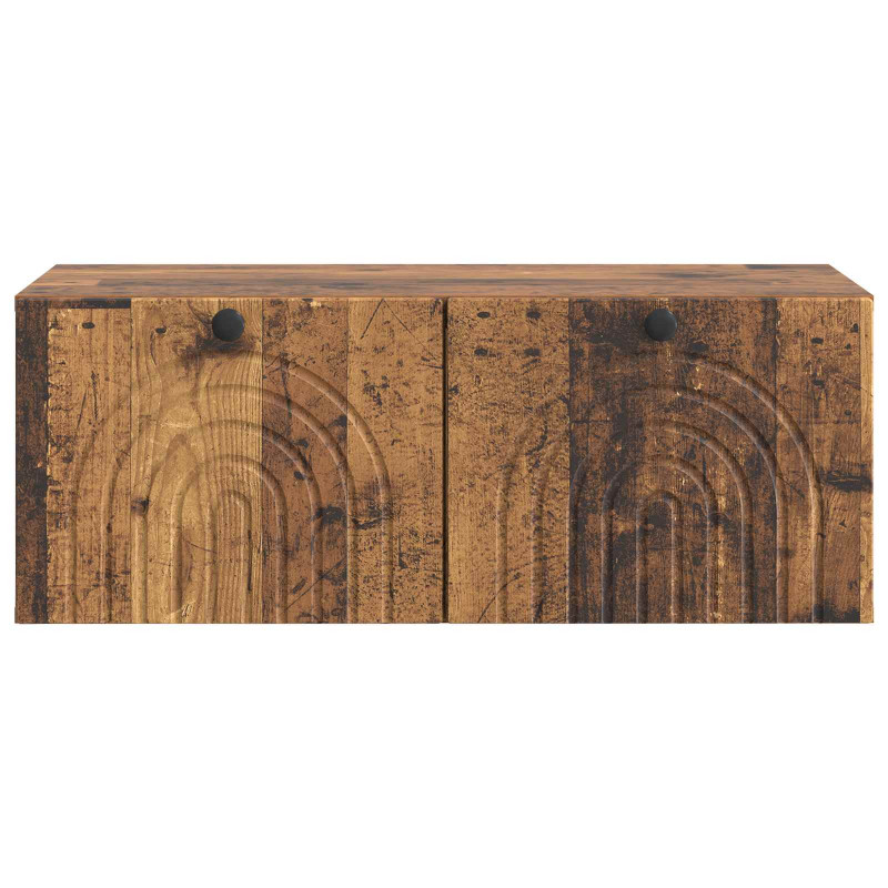 Szafka RTV montowana na ścianie Stare drewno 78,5 x 41 x 30 cm