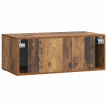 Szafka RTV montowana na ścianie Stare drewno 78,5 x 41 x 30 cm