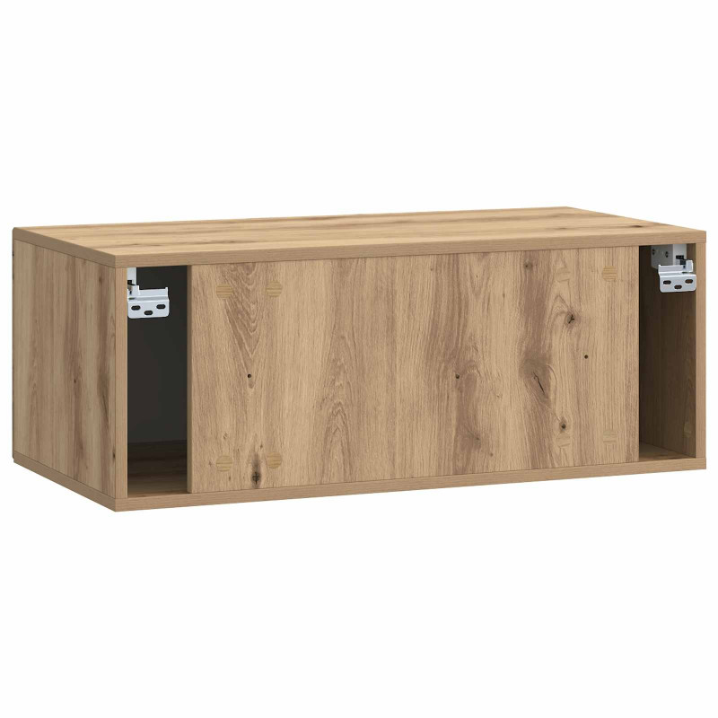 Szafka RTV montowana na ścianie Dąb artisan 78,5 x 41 x 30 cm