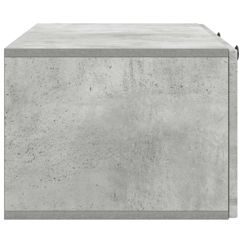 Szafka RTV montowana na ścianie Betonowy szary 99 x 41 x 30 cm