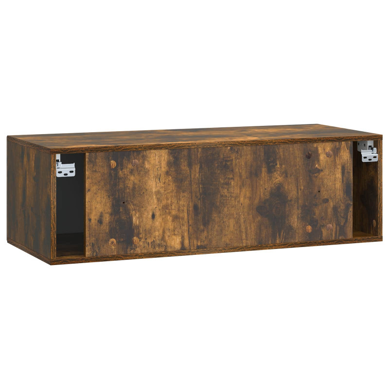 Szafka RTV montowana na ścianie Dąb wędzony 99 x 41 x 30 cm